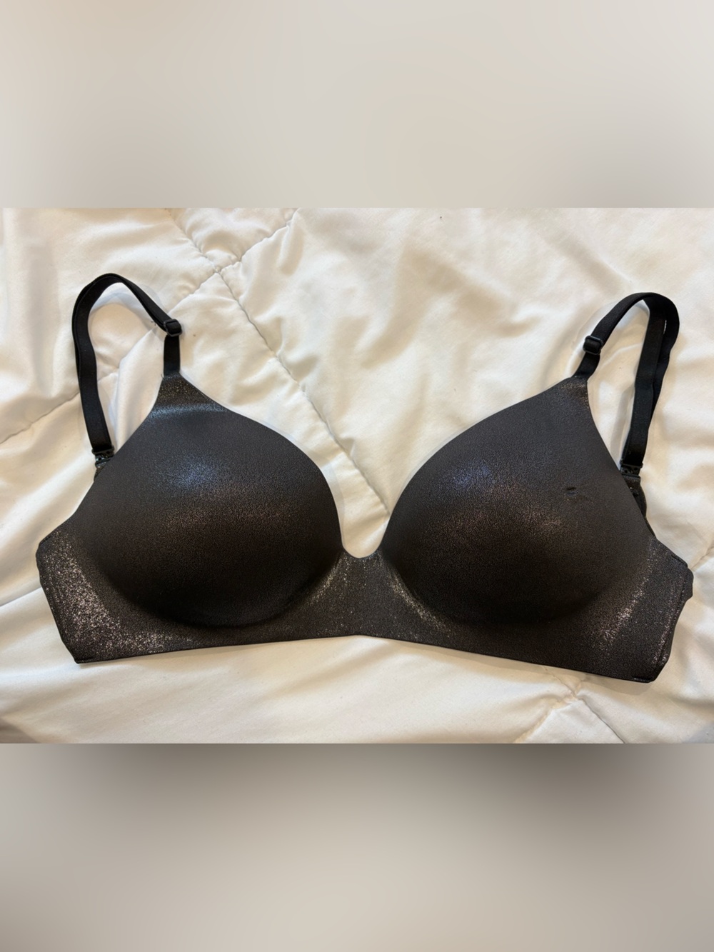 Victoria's Secret Black Smooth Molded T-Shirt Bra
